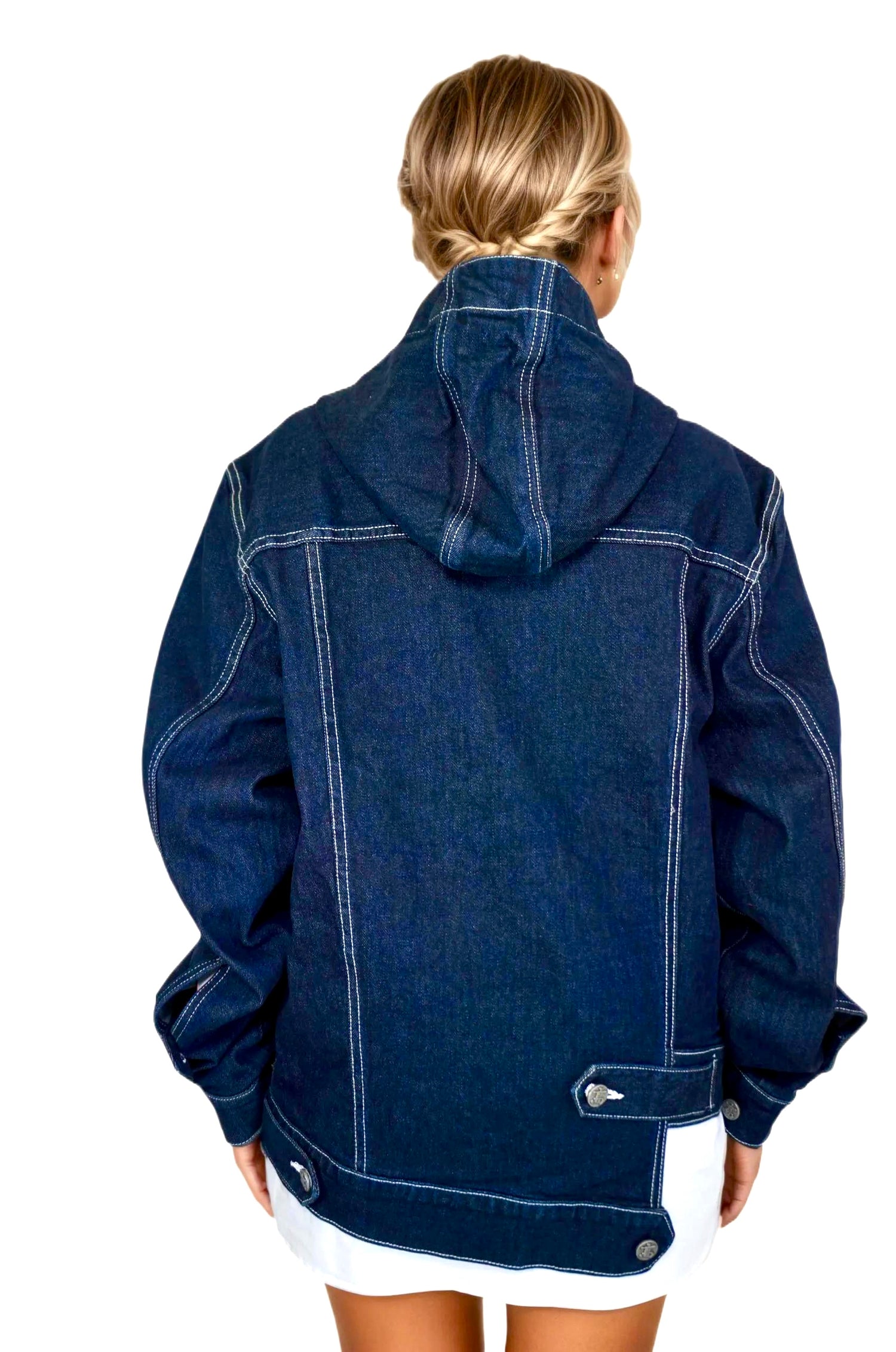 Hoodie Denim Jacket