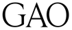 GAO Logo