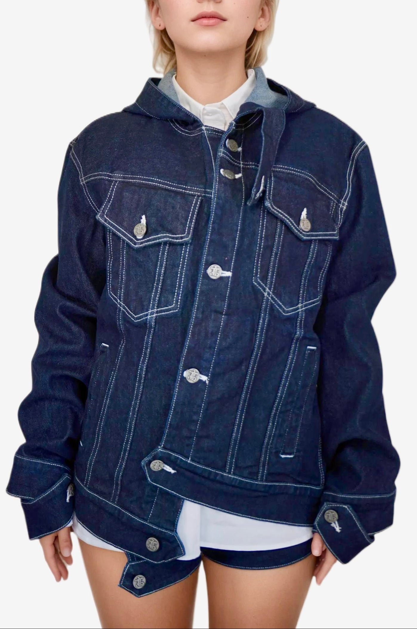 Hoodie Denim Jacket