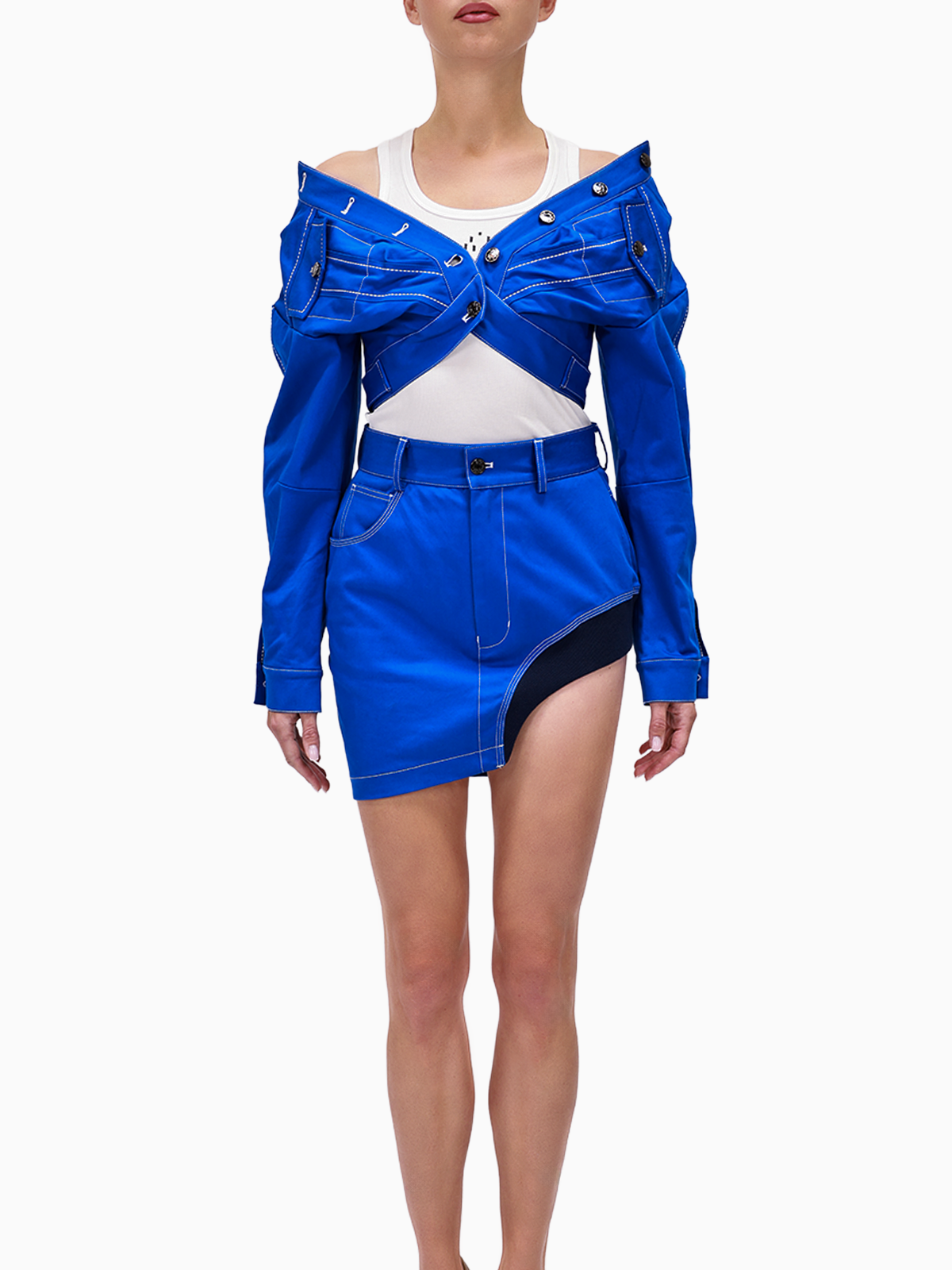 Waterfall Mini Skirt