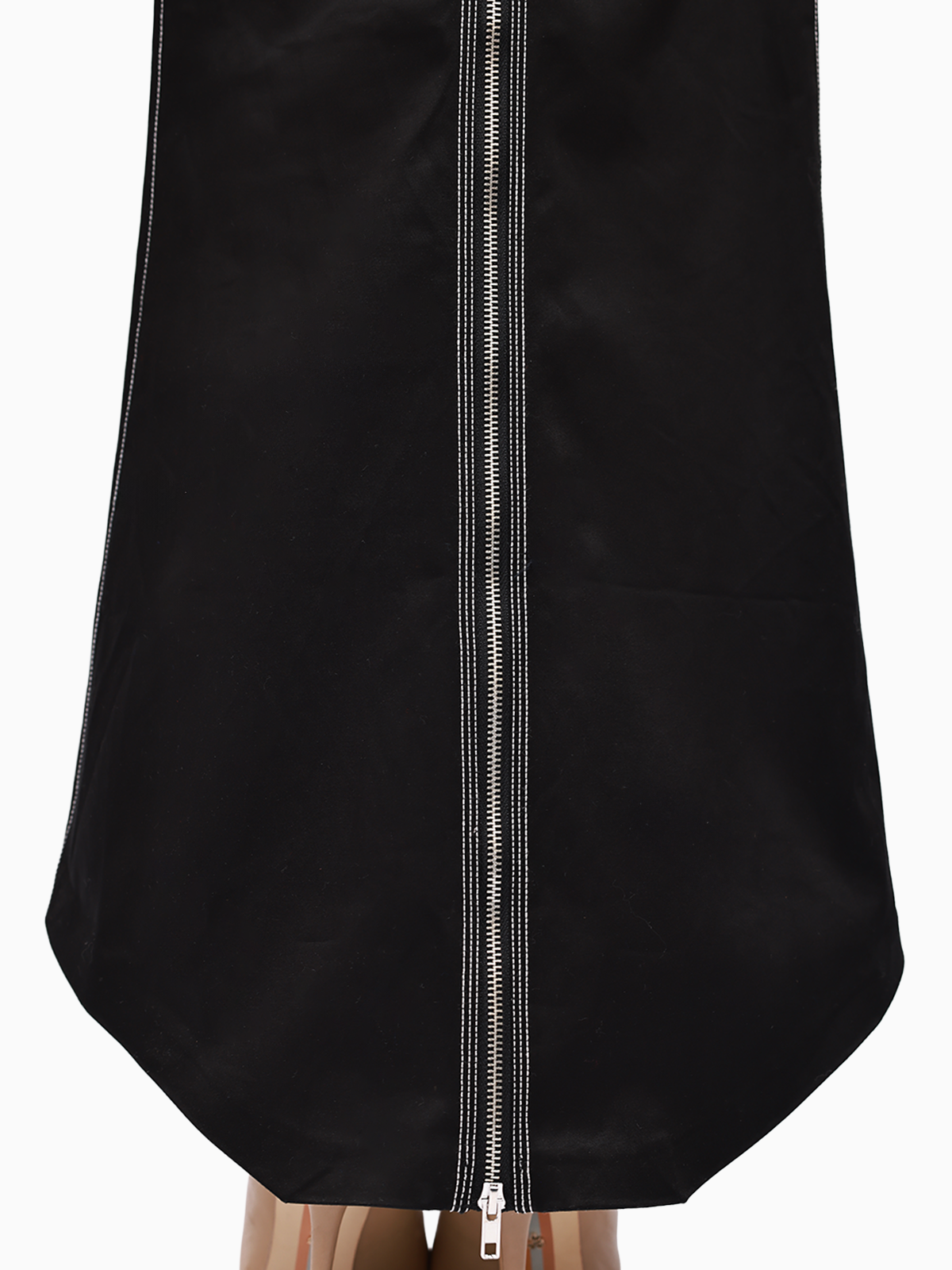 Long Zip Opera Skirt