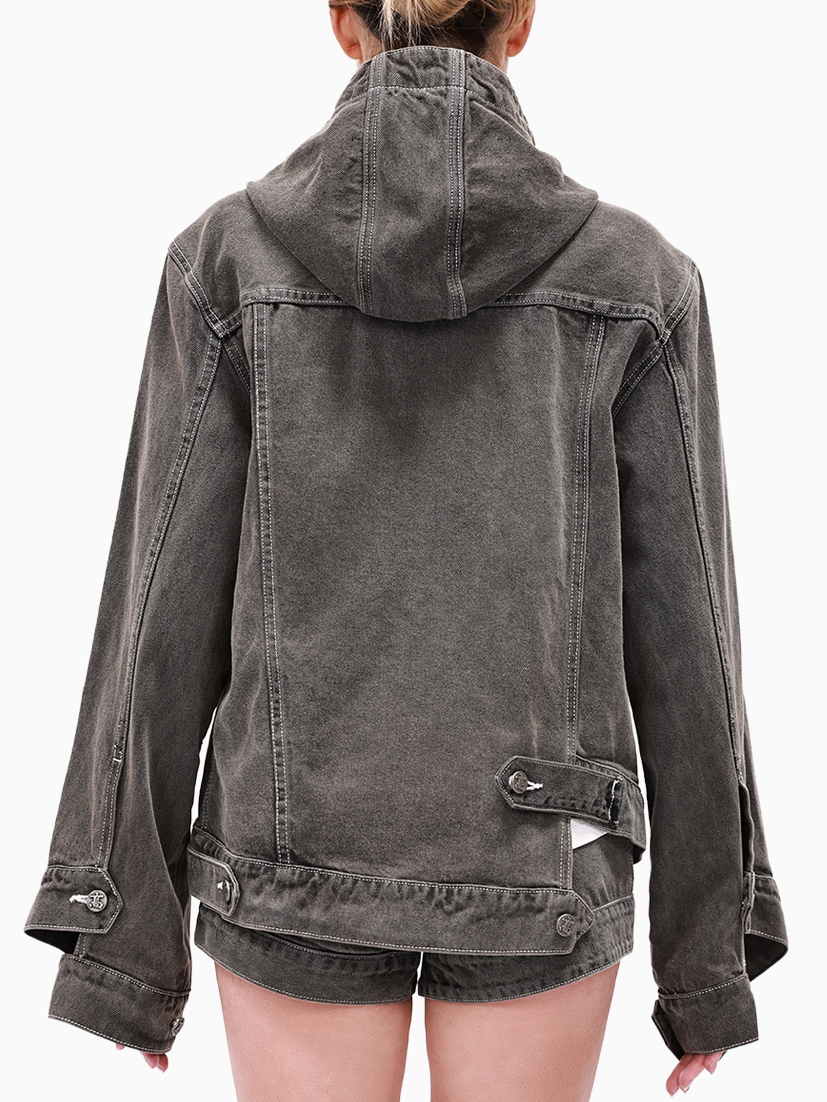 Hoodie Denim Jacket