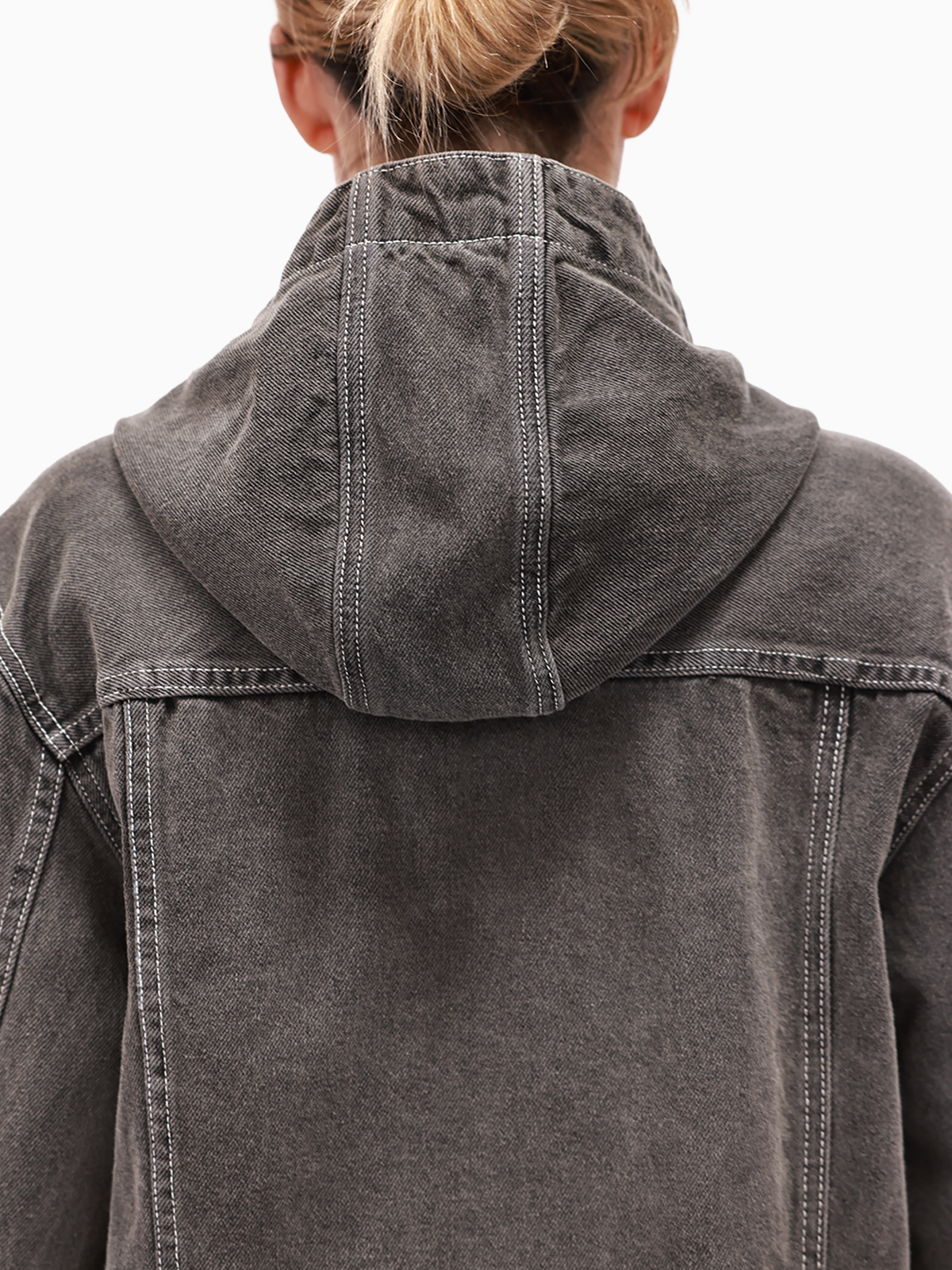 Hoodie Denim Jacket