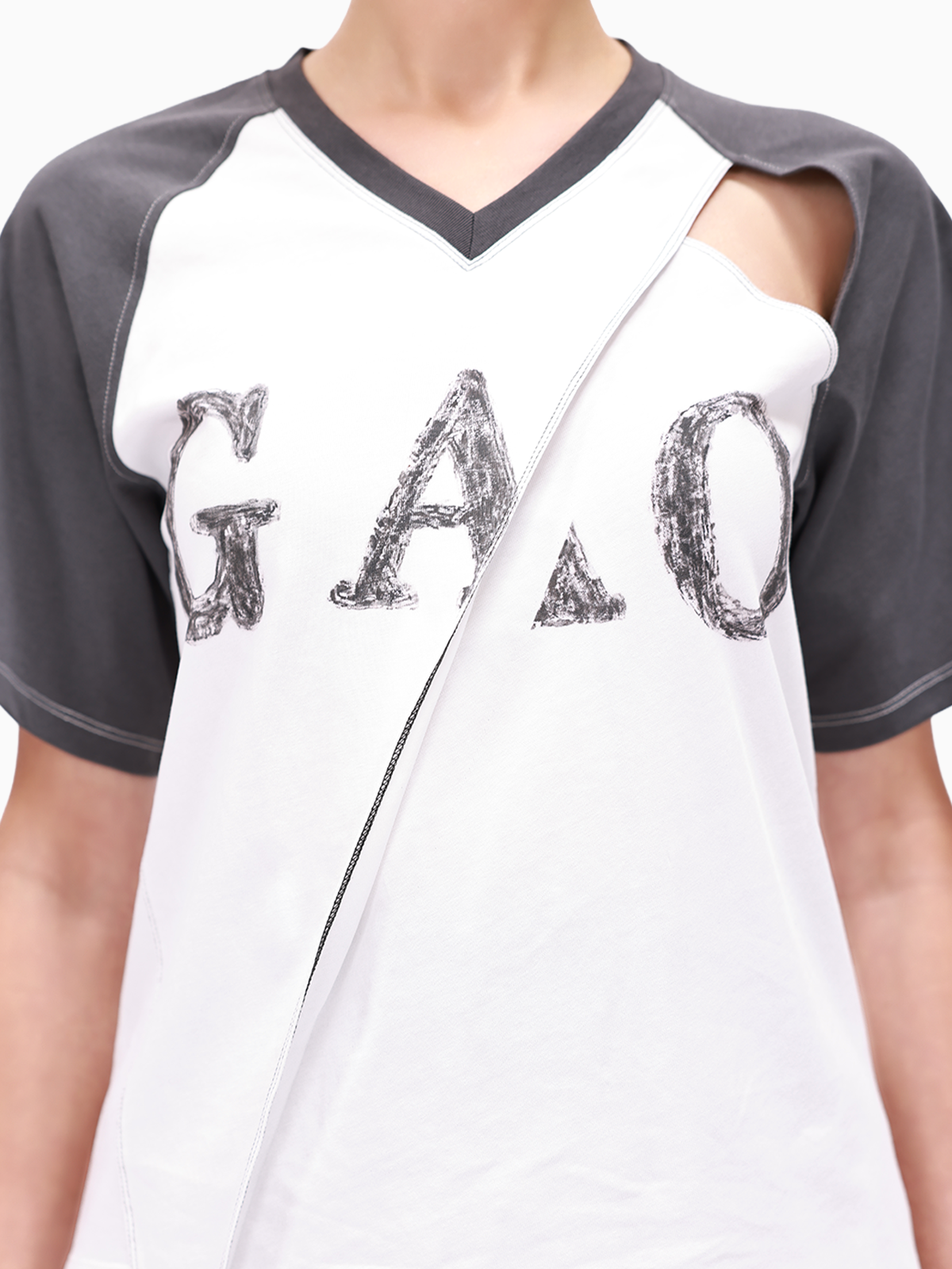 V-Neck Varsity Tee