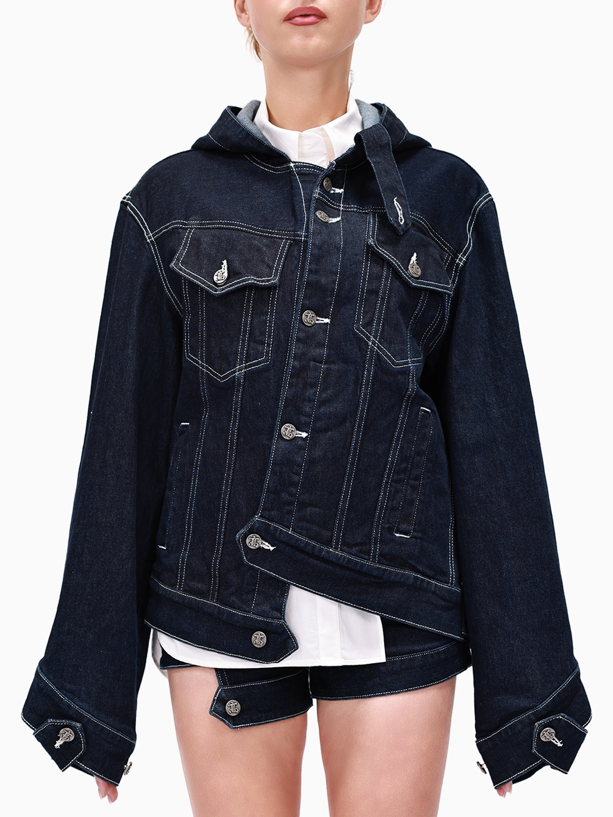 Hoodie Denim Jacket