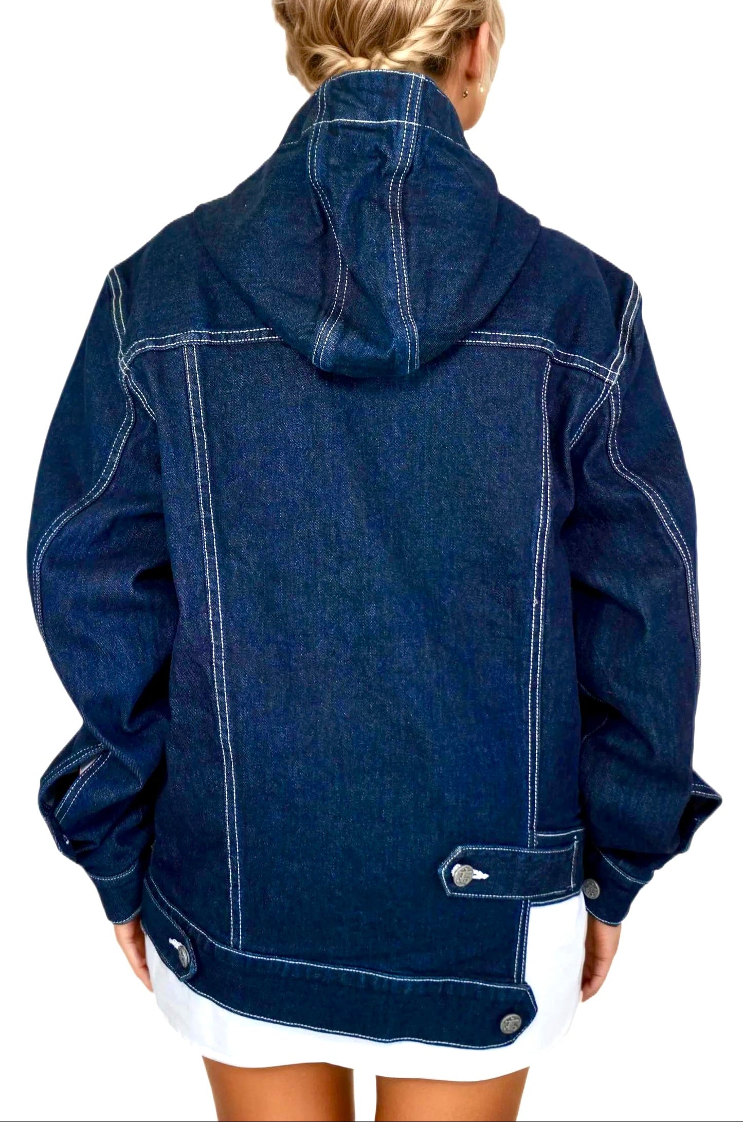 Hoodie Denim Jacket