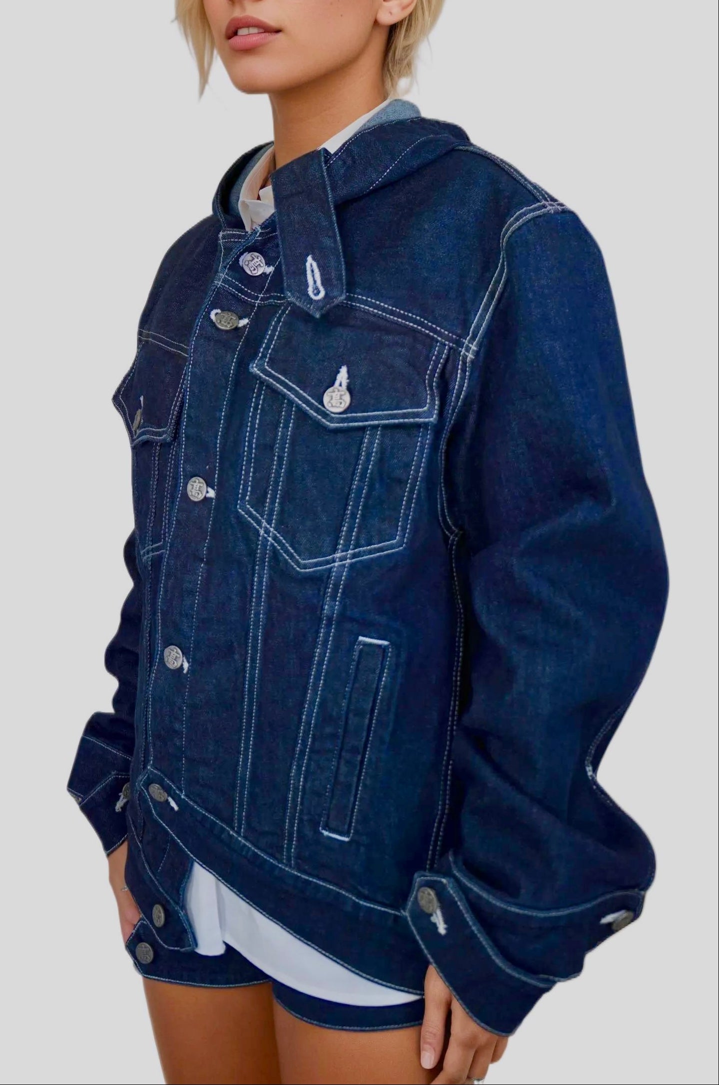 Hoodie Denim Jacket