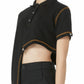 Black Waterfall Polo Shirt