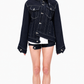 Hoodie Denim Jacket