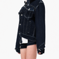 Hoodie Denim Jacket