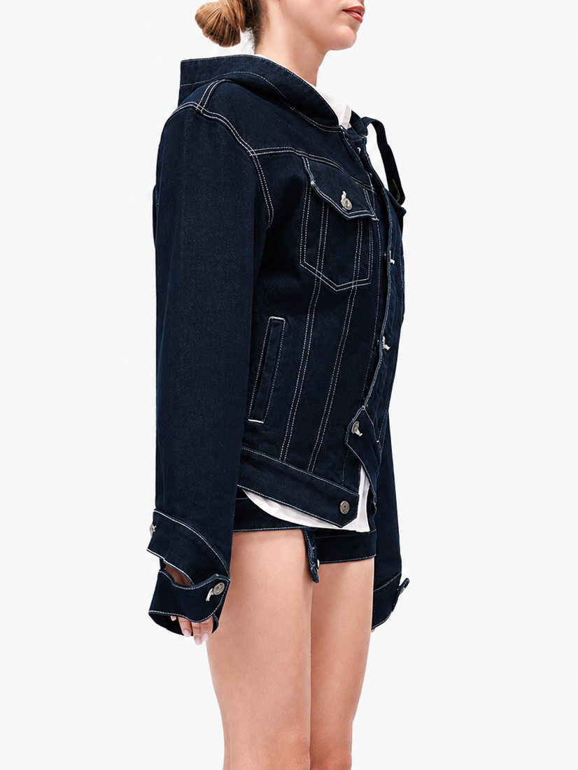 Hoodie Denim Jacket