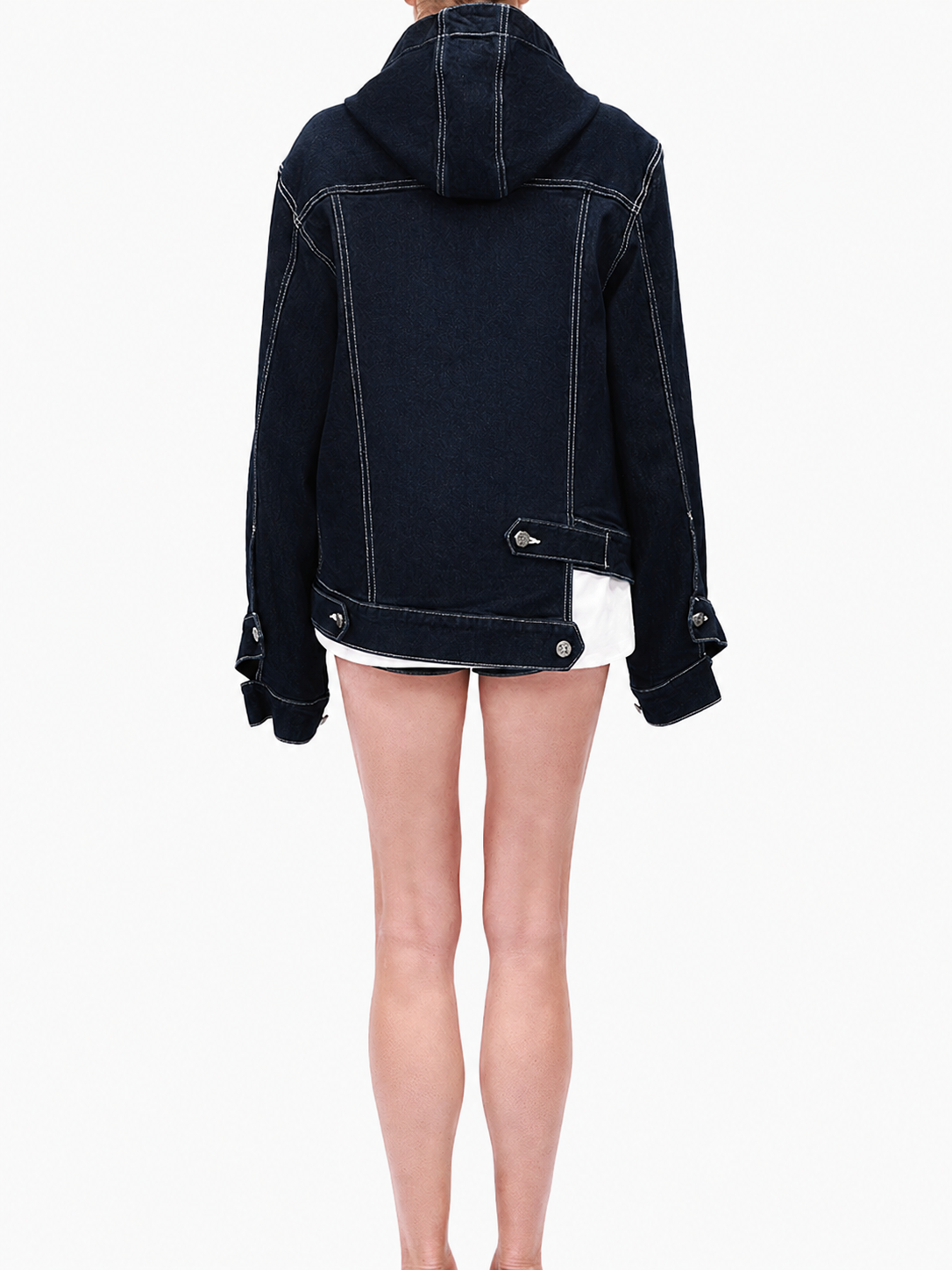 Hoodie Denim Jacket