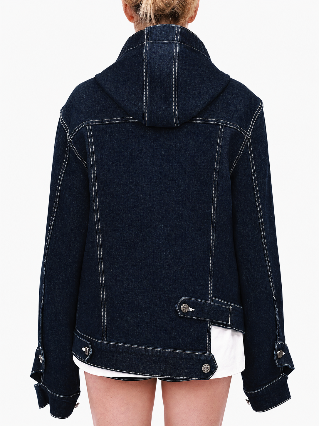 Hoodie Denim Jacket