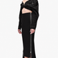 Long Zip Opera Skirt