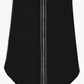Long Zip Opera Skirt