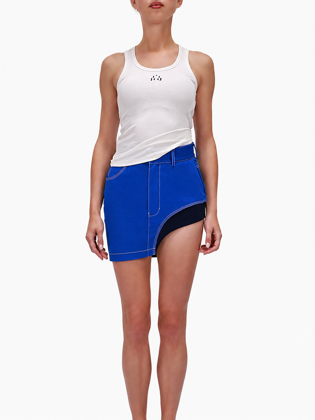 Waterfall Mini Skirt