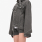 Hoodie Denim Jacket