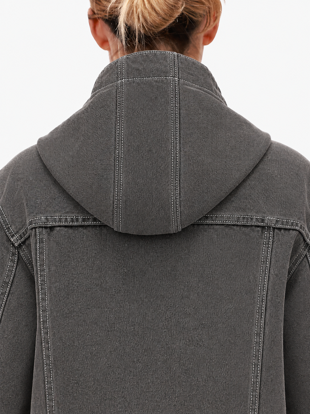 Hoodie Denim Jacket