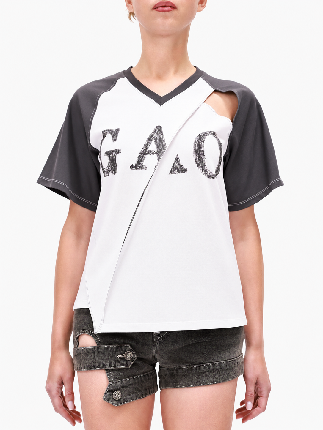 V-Neck Varsity Tee