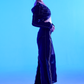 Long Zip Opera Skirt