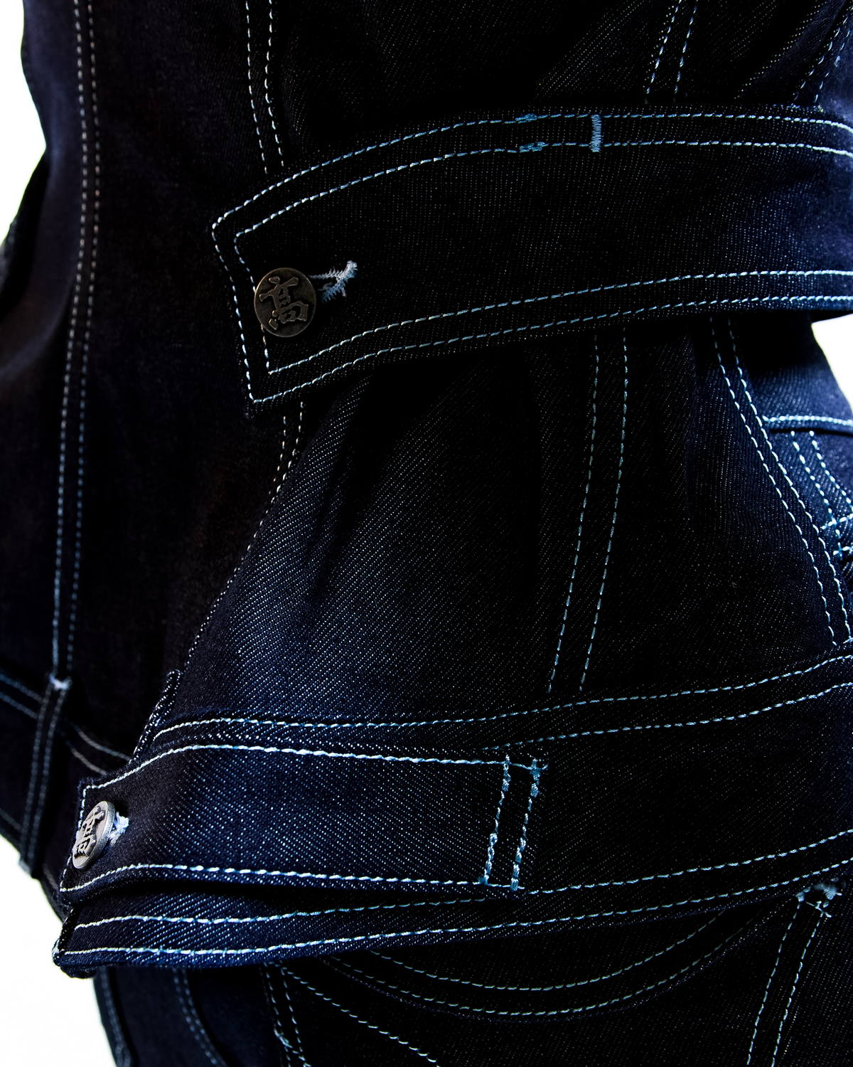 Indigo Denim Hi-Lo Jacket