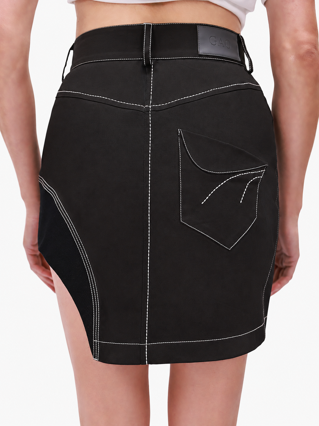Waterfall Mini Skirt