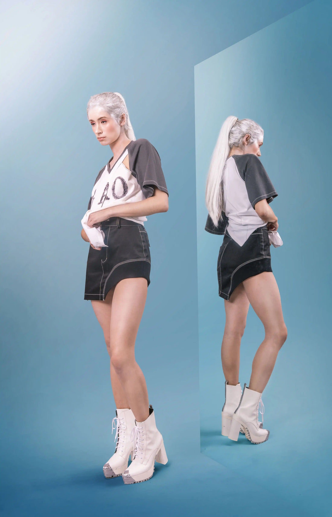 V-Neck Varsity Tee